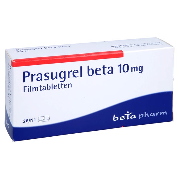 Prasugrel beta 10 mg Filmtabletten 28 St