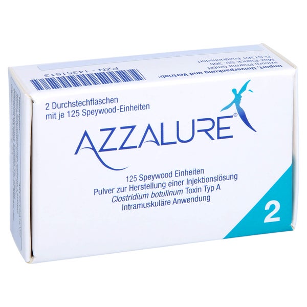 AZZALURE 125 Speywood-Einheiten P.z.H.e.Inj.-L. 2 St