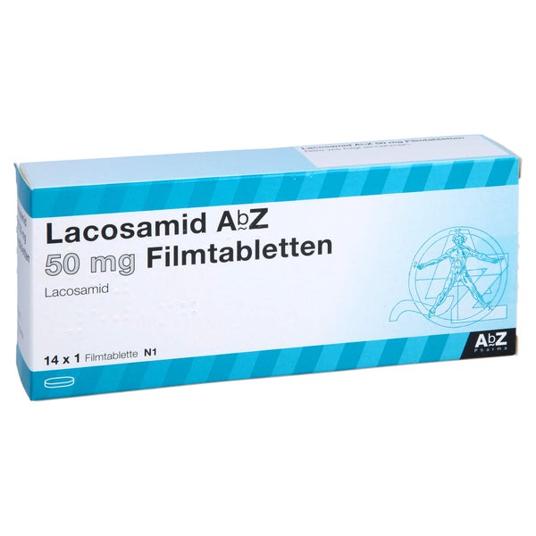 Lacosamid AbZ 50 mg Filmtabletten 14 St