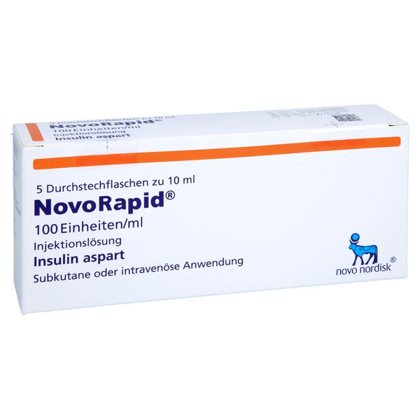 NOVORAPID 100 E/ml Injektionslösung i.e.Dsfl. 5X1X10 ml