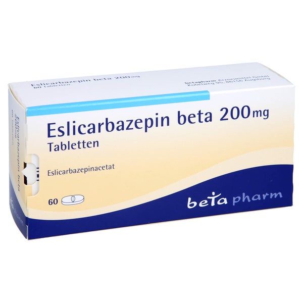 Eslicarbazepin beta 200 mg Tabletten 60 St
