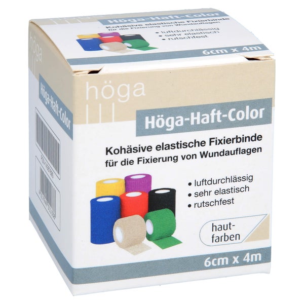 Höga-haft Color Fixierb.6 cmx4 m hautfar 1 St