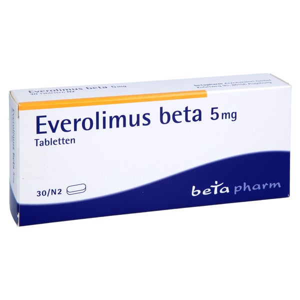 Everolimus beta 5 mg Tabletten 30 St
