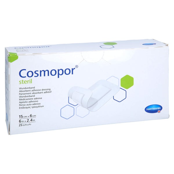 Cosmopor Steril Wundverband 6x15 cm 25 St
