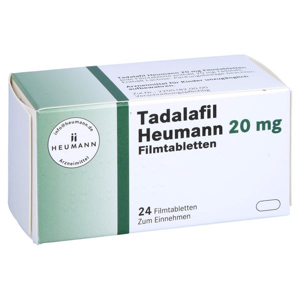 Tadalafil Heumann 20 mg Filmtabletten 24 St