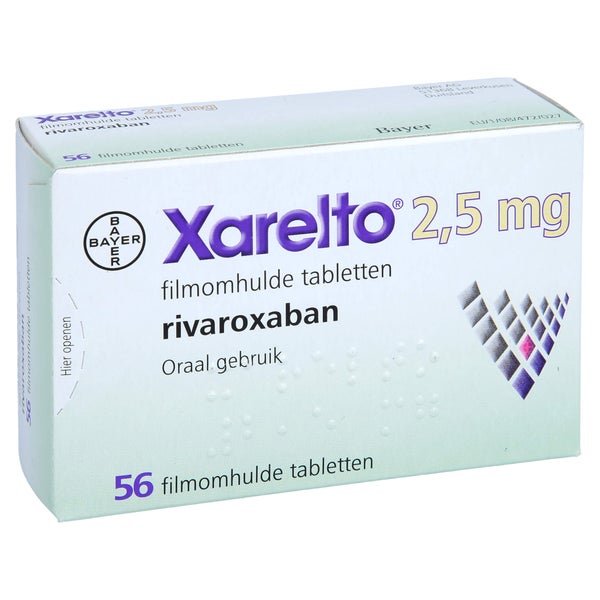 Xarelto 2,5 mg Filmtabletten 1X56 St