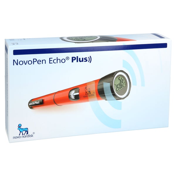 Novopen Echo Plus Injektionsgerät rot 1 St