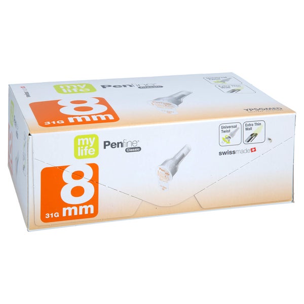 Penfine Classic Kanülen 8 mm 100 St