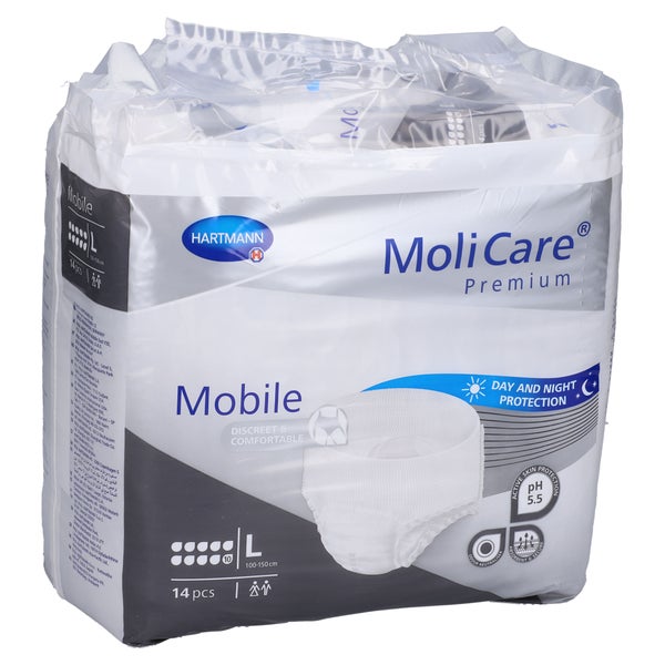 Molicare Premium Mobile 10 Tropfen Gr.L 14 St