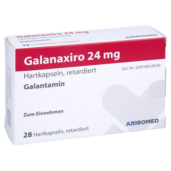 Galanaxiro 24 mg Hartkapseln retardiert 28 St
