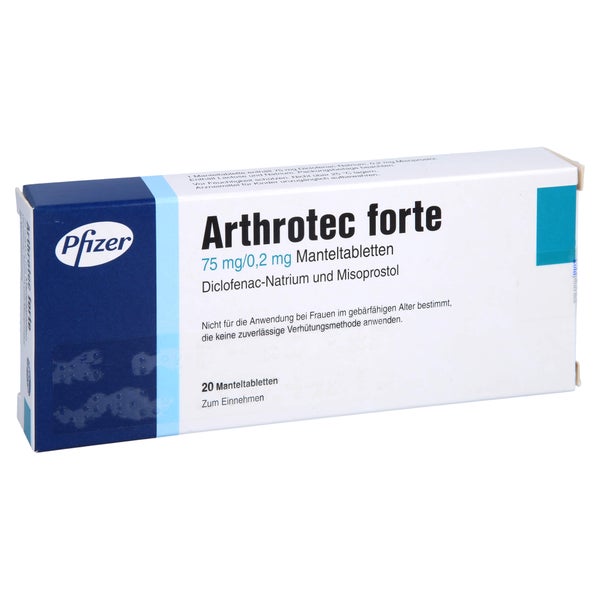 Arthrotec Forte Manteltabletten 20 St