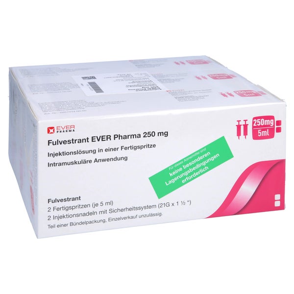 FULVESTRANT EVER Pharma 250 mg/5 ml Inj.-L.i.e.FS 6 St