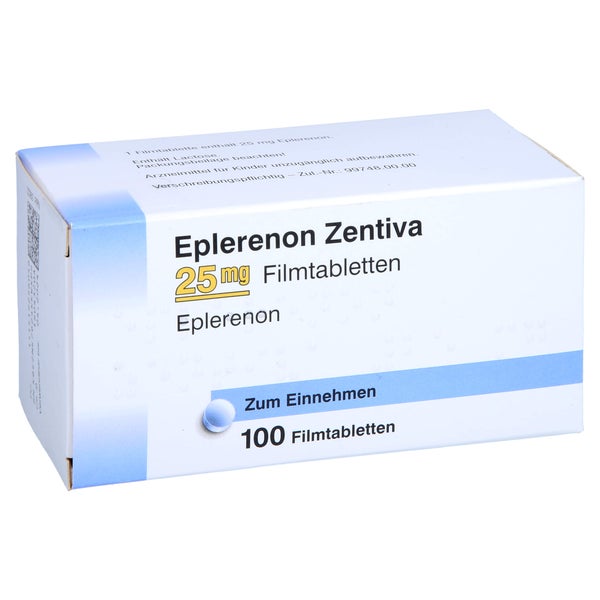Eplerenon Zentiva 25 mg Filmtabletten 100 St