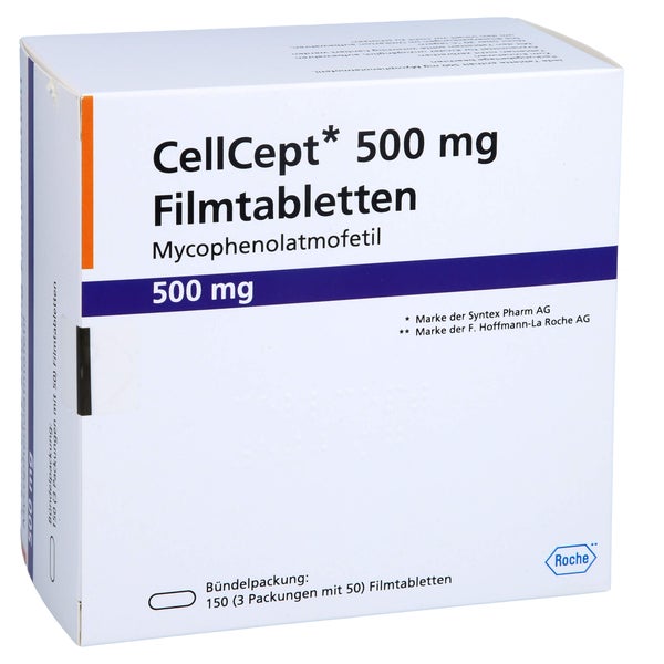 Cellcept 500 mg Filmtabletten 150 St