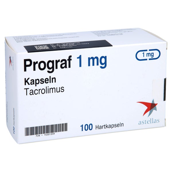 Prograf 1 mg Hartkapseln 100 St