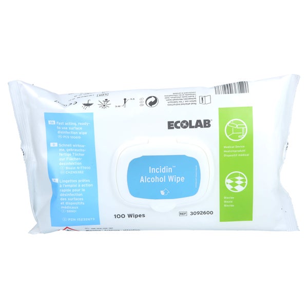 Incidin Alcohol Wipes 100 St