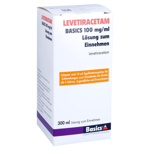 LEVETIRACETAM BASICS 100 mg/ml L.z.E.10ml Dos.Spr. 300 ml