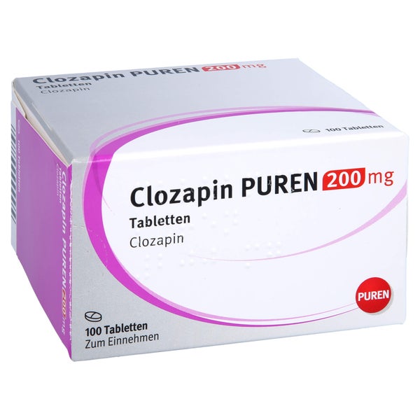 Clozapin Puren 200 mg Tabletten 100 St