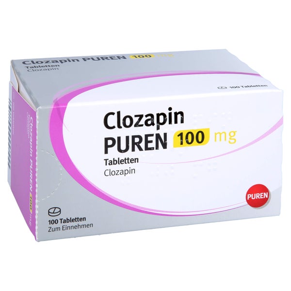 Clozapin Puren 100 mg Tabletten 100 St
