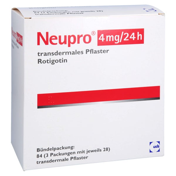 Neupro 4 Mg/24 h transdermale Pflaster 84 St