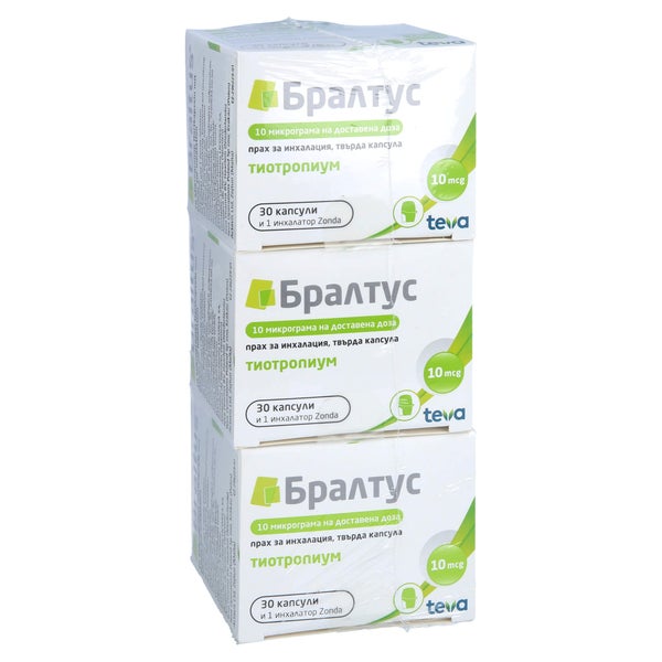 BRALTUS 10 µg + 3 Zonda-Inhalat.Hartk.m.Plv.z.Inh. 90 St