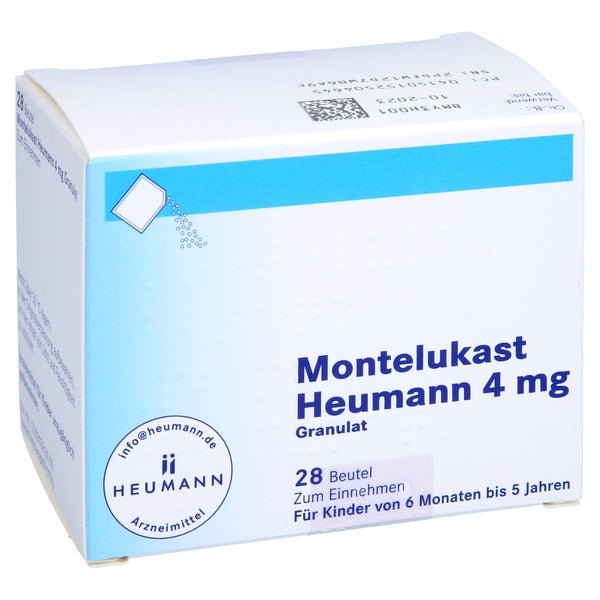 Montelukast Heumann 4 mg Granulat 28 St