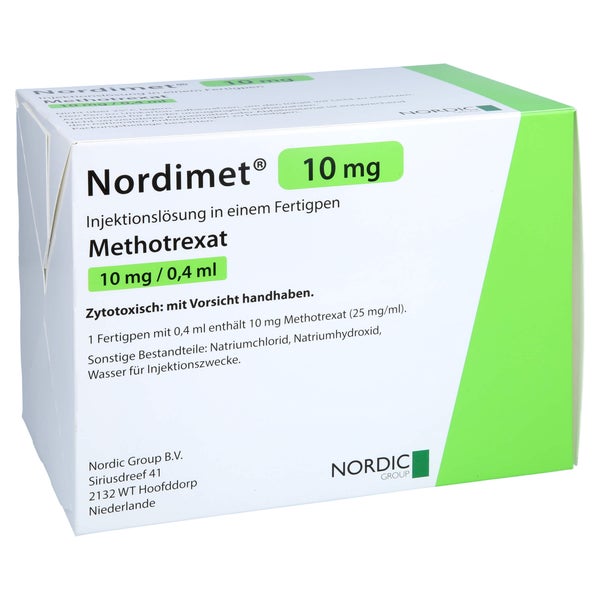 NORDIMET 10 mg Injektionslösung i.e.Fertigpen 12 St