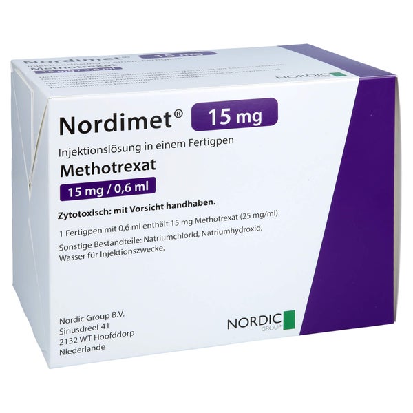 NORDIMET 15 mg Injektionslösung i.e.Fertigpen 12 St