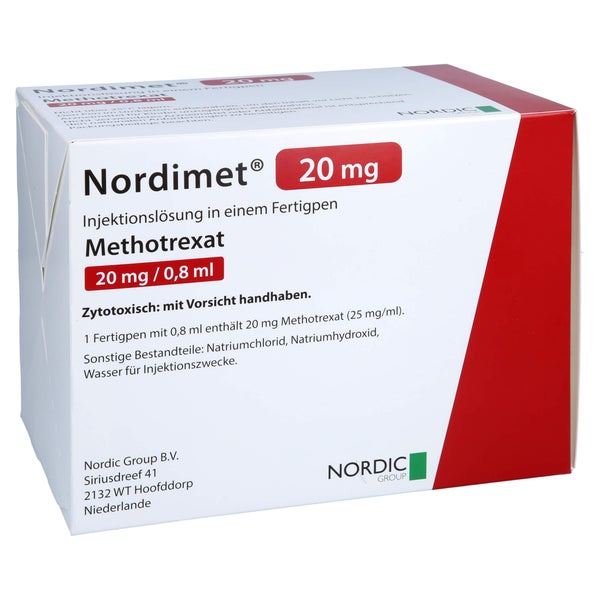 NORDIMET 20 mg Injektionslösung i.e.Fertigpen 12 St