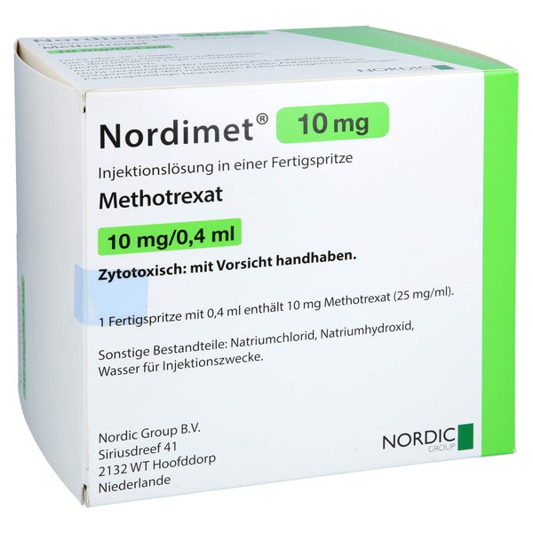 NORDIMET 10 mg Injektionslösung i.e.Fertigspr. 12 St