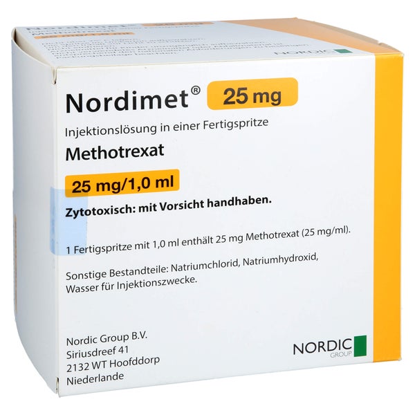 NORDIMET 25 mg Injektionslösung i.e.Fertigspr. 12 St