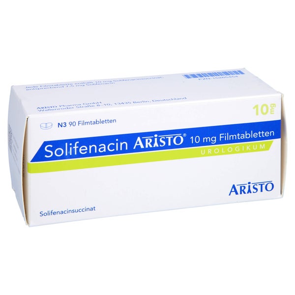 Solifenacin Aristo 10 mg Filmtabletten 90 St