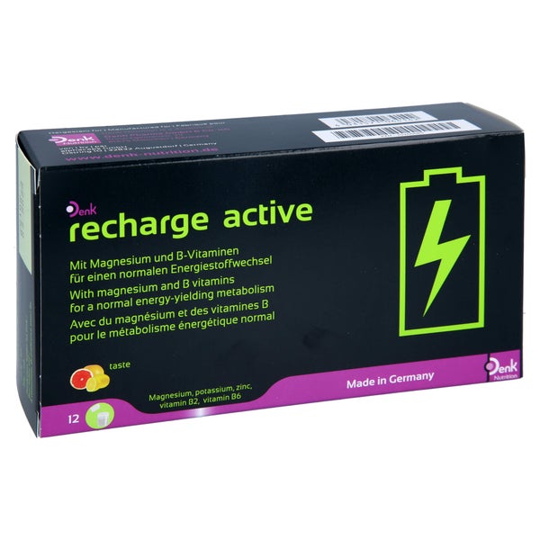 Recharge Active Denk Pulver 12X6 g
