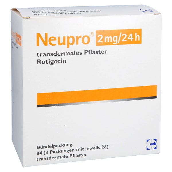 Neupro 2 Mg/24 h transdermale Pflaster 84 St