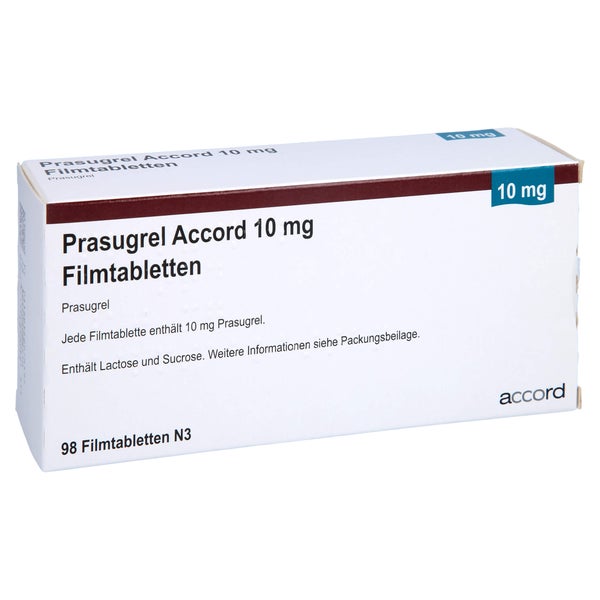 Prasugrel Accord 10 mg Filmtabletten 98 St
