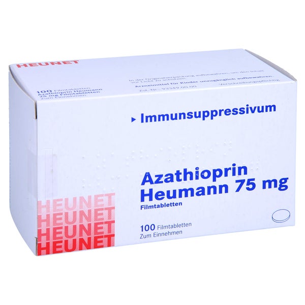 AZATHIOPRIN Heumann 75 mg Filmtabletten Heunet 100 St