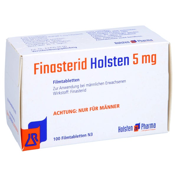 Finasterid Holsten 5 mg Filmtabletten 100 St