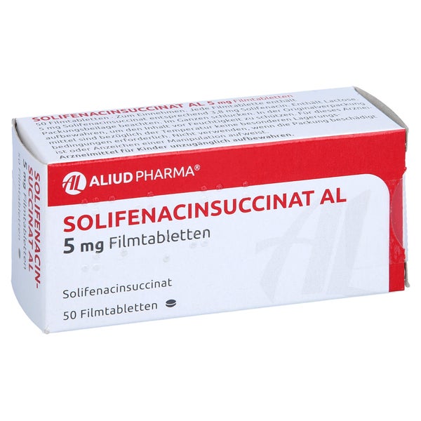 SOLIFENACINSUCCINAT AL 5 mg Filmtabletten 50 St