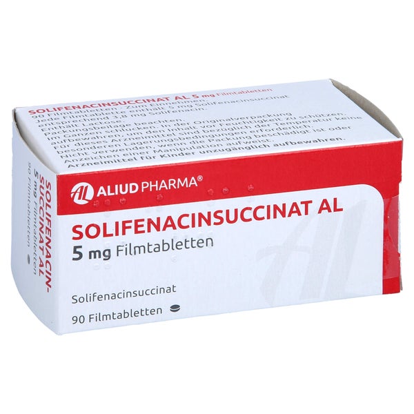 SOLIFENACINSUCCINAT AL 5 mg Filmtabletten 90 St