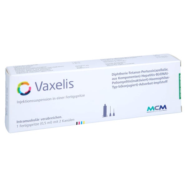 VAXELIS Injektionssuspension in einer Fertigspr. 1X0,5 ml