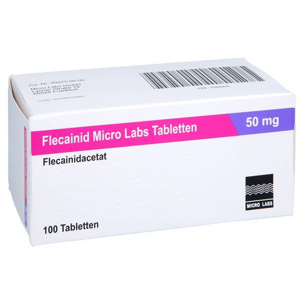 Flecainid Micro Labs 50 mg Tabletten 100 St