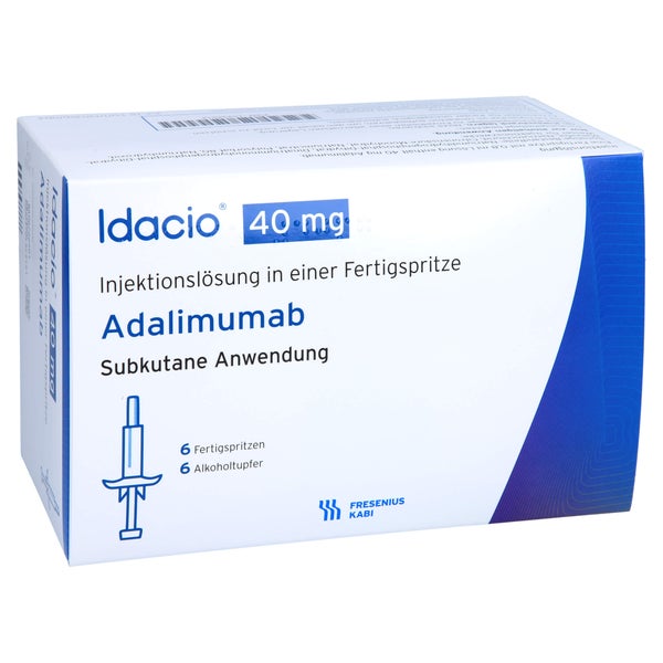 IDACIO 40 mg/0,8 ml Injekt.-Lösung i.e.Fertigspr. 6 St