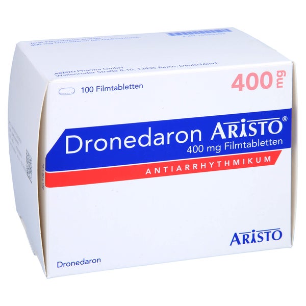 Dronedaron Aristo 400 mg Filmtabletten 100 St