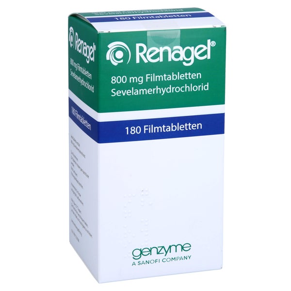Renagel 800 mg Filmtabletten 180 St