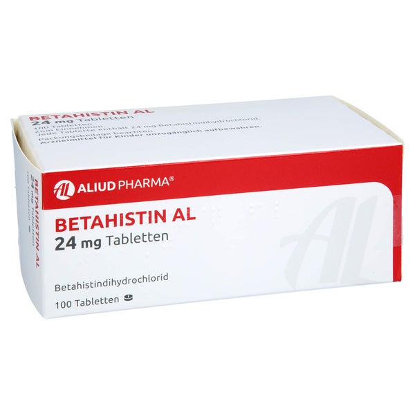Betahistin AL 24 mg Tabletten 100 St