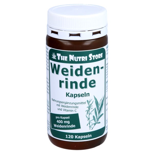 Weidenrinde Kapseln 400 mg 120 St