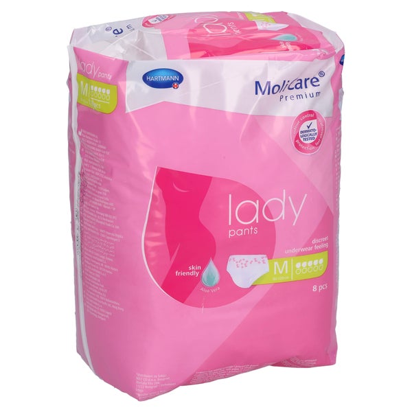Molicare Premium lady Pants 5 Tropfen M 8 St