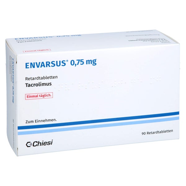 Envarsus 0,75 mg Retardtabletten 90 St