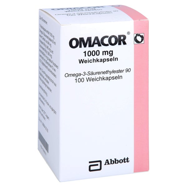 Omacor 1.000 mg Weichkapseln - Reimport 100 St