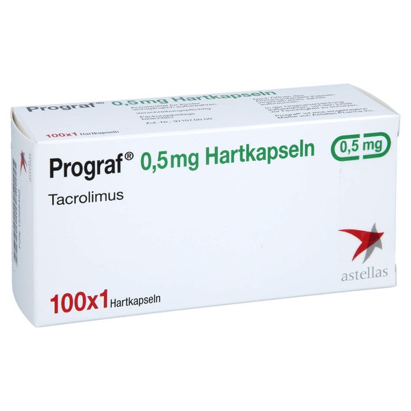 Prograf 0,5 mg Hartkapseln 100 St